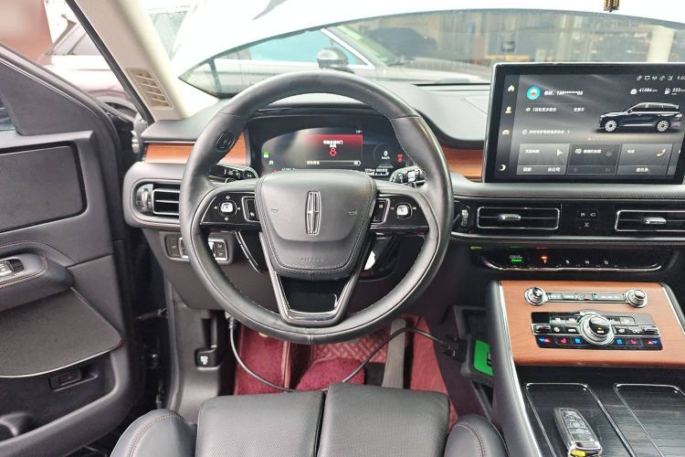 Used Lincoln Aviator 2022 3.0T V6 Four-Wheel Drive Luxury Edition Steering Wheel