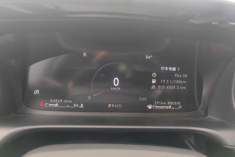 Used Lincoln Aviator 2022 3.0T V6 Four-Wheel Drive Luxury Edition Instrument Cluster