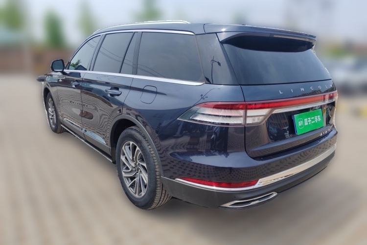 Used Lincoln Aviator 2022 3.0T V6 Four-Wheel Drive Luxury Edition Rear Left 45 Deg