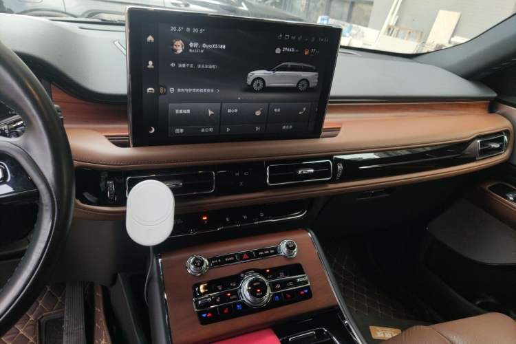 Used Lincoln Aviator 2022 3.0T V6 Four-Wheel Drive Executive Edition Audio And AC Panel