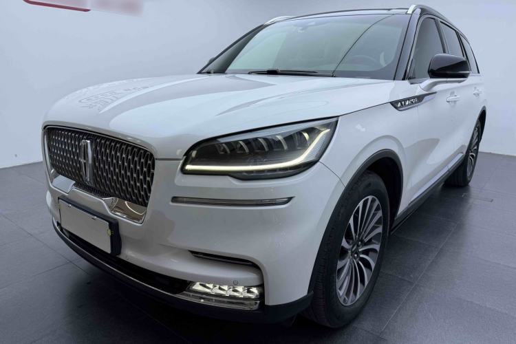 Used Lincoln Aviator 2022 3.0T V6 Four-Wheel Drive Luxury Edition Front Left 45 Deg