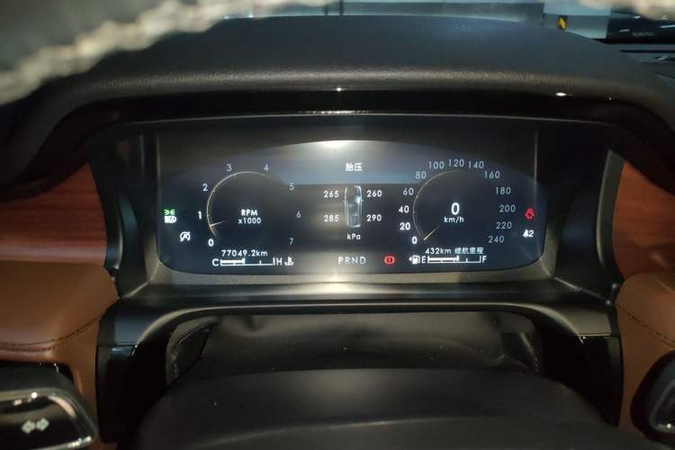 Used Lincoln Aviator 2022 3.0T V6 Four-Wheel Drive Executive Edition Instrument Cluster