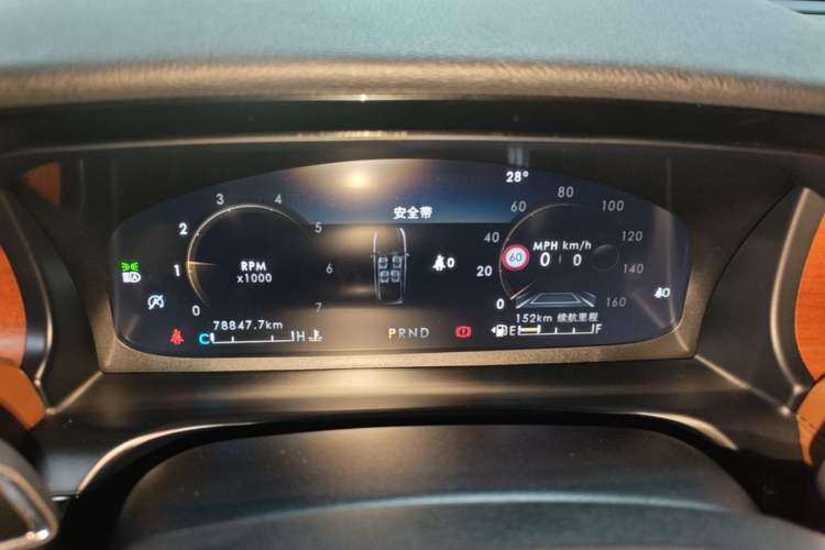 Used Lincoln Aviator 2022 3.0T V6 Four-Wheel Drive Luxury Edition Instrument Cluster