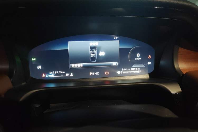 Used Lincoln Aviator 2022 3.0T V6 Four-Wheel Drive Luxury Edition Instrument Cluster