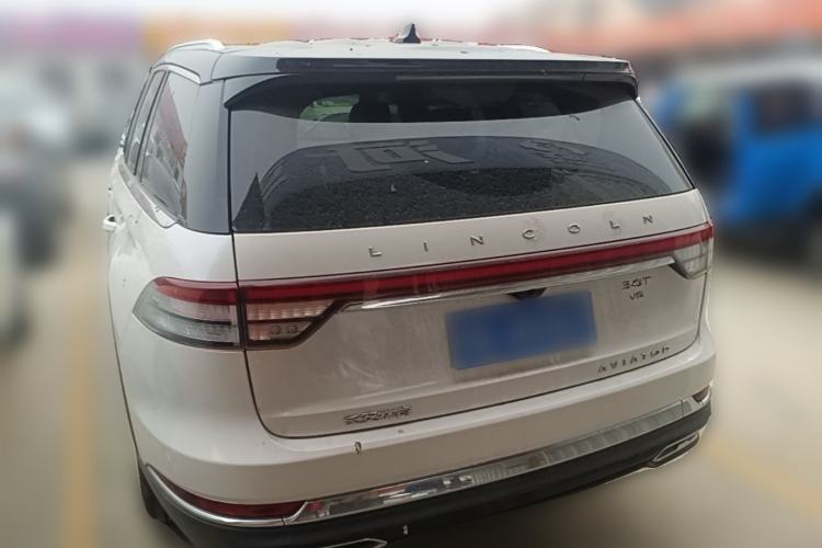 Used Lincoln Aviator 2022 3.0T V6 Four-Wheel Drive Luxury Edition Rear Left 45 Deg