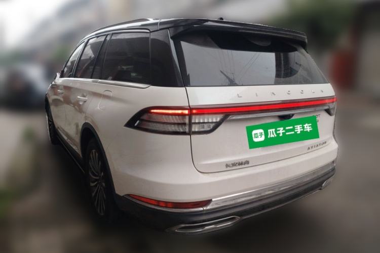Used Lincoln Aviator 2022 3.0T V6 Four-Wheel Drive Luxury Edition Rear Left 45 Deg