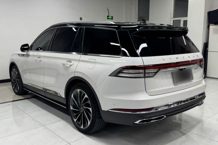 Used Lincoln Aviator 2022 3.0T V6 Four-Wheel Drive Executive Edition Rear Left 45 Deg