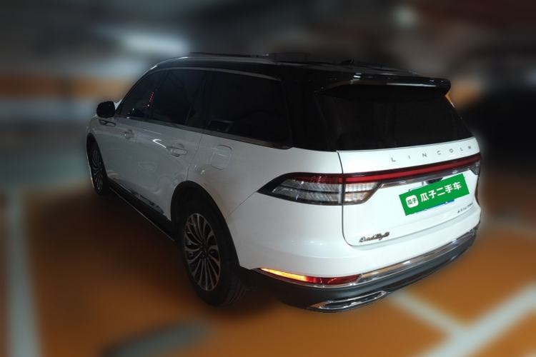 Used Lincoln Aviator 2022 3.0T V6 Four-Wheel Drive Luxury Edition Rear Left 45 Deg
