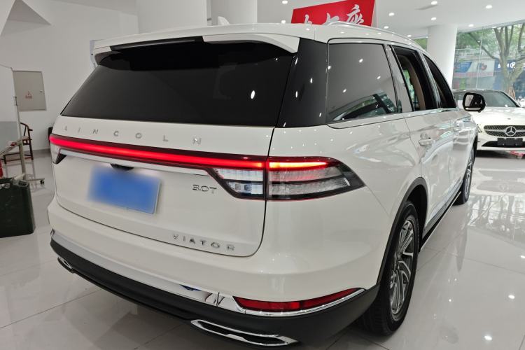 Used Lincoln Aviator 2022 3.0T V6 Four-Wheel Drive Luxury Edition Rear Right 45 Deg