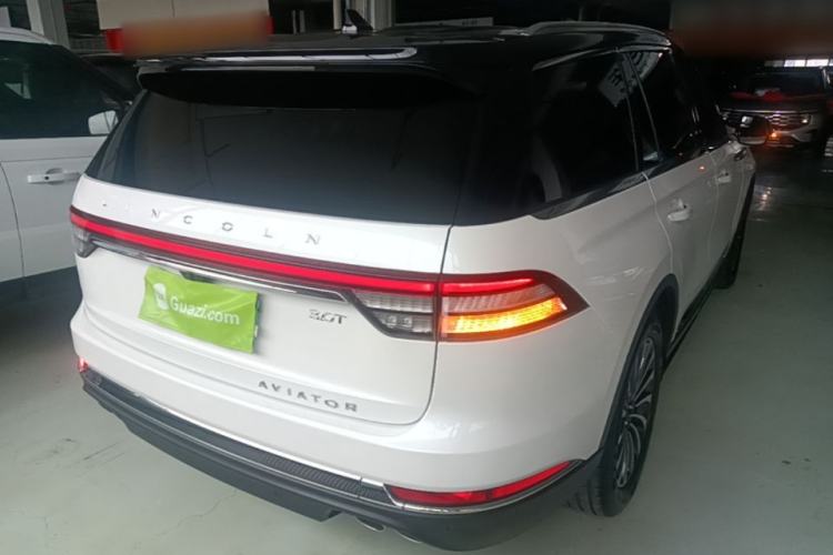 Used Lincoln Aviator 2022 3.0T V6 Four-Wheel Drive Luxury Edition Rear Right 45 Deg