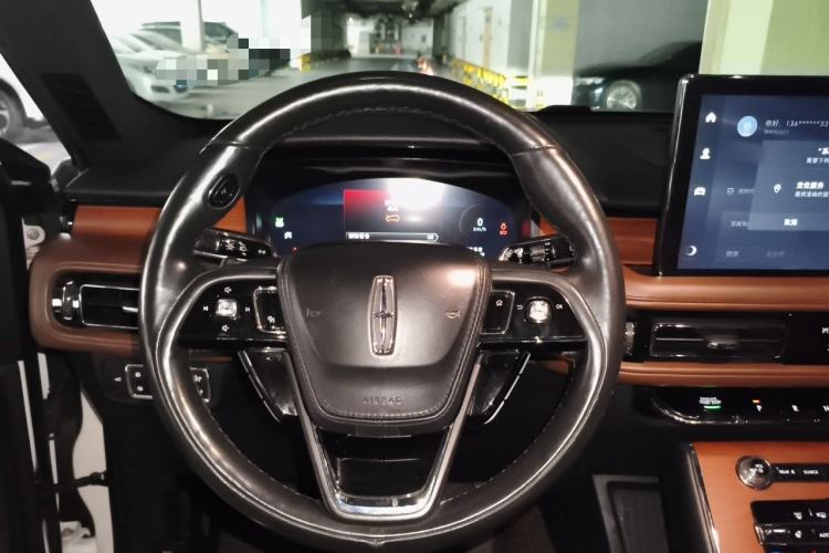 Used Lincoln Aviator 2022 3.0T V6 Four-Wheel Drive Executive Edition Steering Wheel