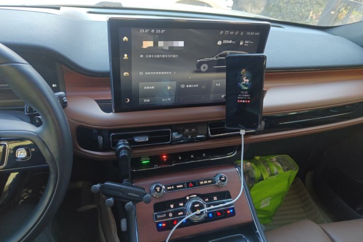 Used Lincoln Aviator 2023 3.0T V6 All-Wheel-Drive Executive Cruise Version Six Seats Audio And AC Panel