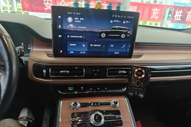 Used Lincoln Aviator 2023 3.0T V6 Four-Wheel Drive Luxury Cruise Version Six Seats Audio And AC Panel
