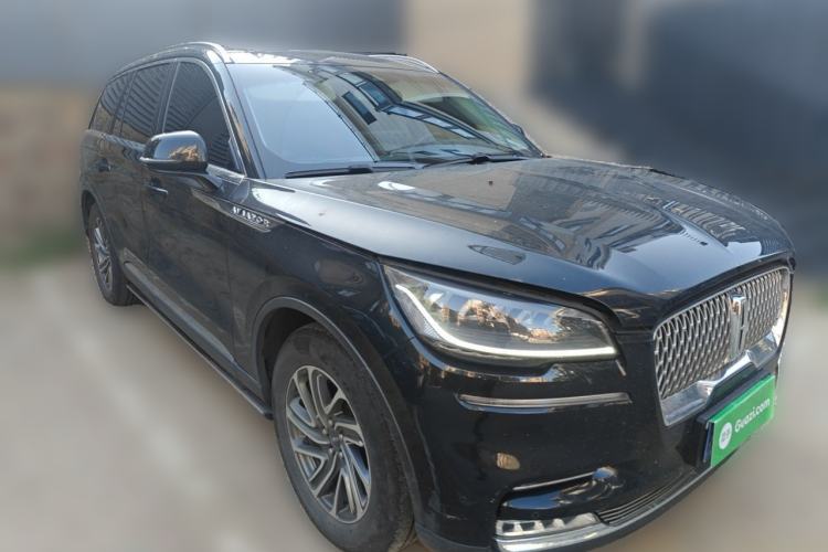 Used Lincoln Aviator 2023 3.0T V6 Four-Wheel Drive Luxury Cruise Version Six Seats Front Right 45 Deg