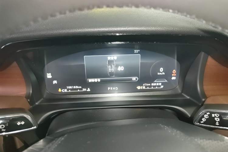 Used Lincoln Aviator 2023 3.0T V6 All-Wheel-Drive Zunya Cruise Version Six Seats Instrument Cluster