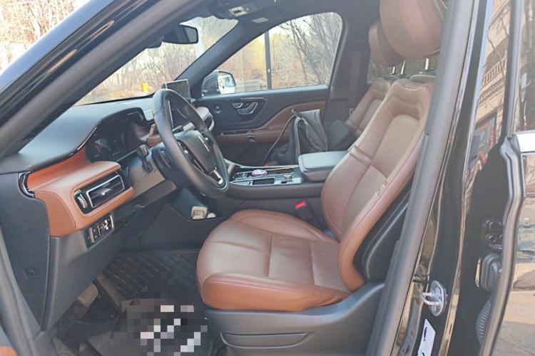 Used Lincoln Aviator 2023 3.0T V6 All-Wheel-Drive Zunya Cruise Version Six Seats Left Front Seat