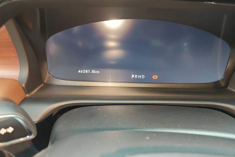 Used Lincoln Aviator 2023 3.0T V6 All-Wheel-Drive Zunya Cruise Version Six Seats Odometer Close Up