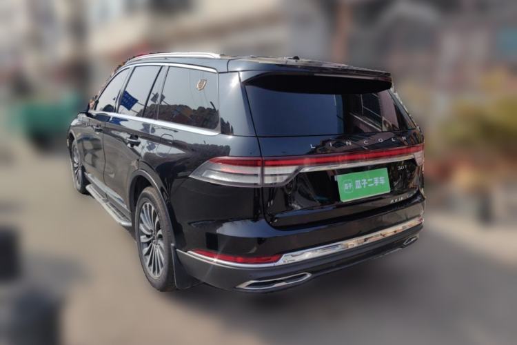 Used Lincoln Aviator 2023 3.0T V6 All-Wheel-Drive Zunya Cruise Version Six Seats Rear Left 45 Deg