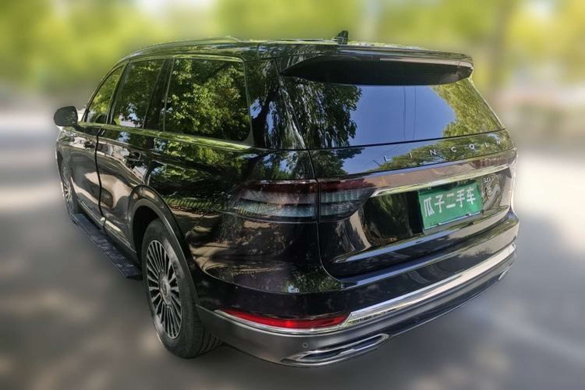 Used Lincoln Aviator 2023 3.0T V6 All-Wheel-Drive Zunya Cruise Version Six Seats Rear Left 45 Deg