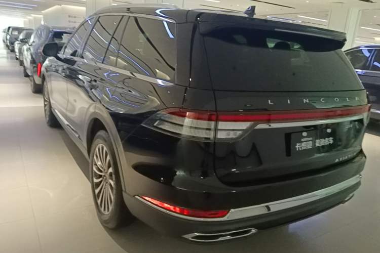Used Lincoln Aviator 2023 3.0T V6 All-Wheel-Drive Zunya Cruise Version Six Seats Rear Left 45 Deg