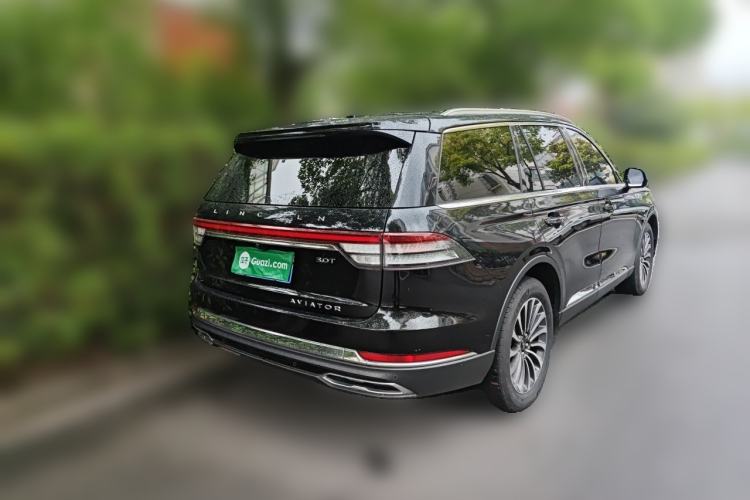 Used Lincoln Aviator 2023 3.0T V6 All-Wheel-Drive Zunya Cruise Version Six Seats Rear Right 45 Deg