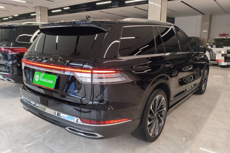 Used Lincoln Aviator 2023 3.0T V6 Four-Wheel Drive Luxury Cruise Version Six Seats Rear Right 45 Deg