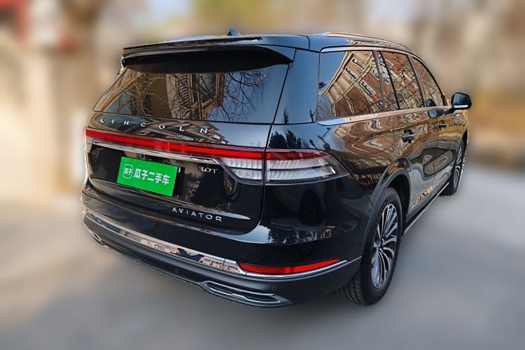 Used Lincoln Aviator 2023 3.0T V6 All-Wheel-Drive Zunya Cruise Version Six Seats Rear Right 45 Deg
