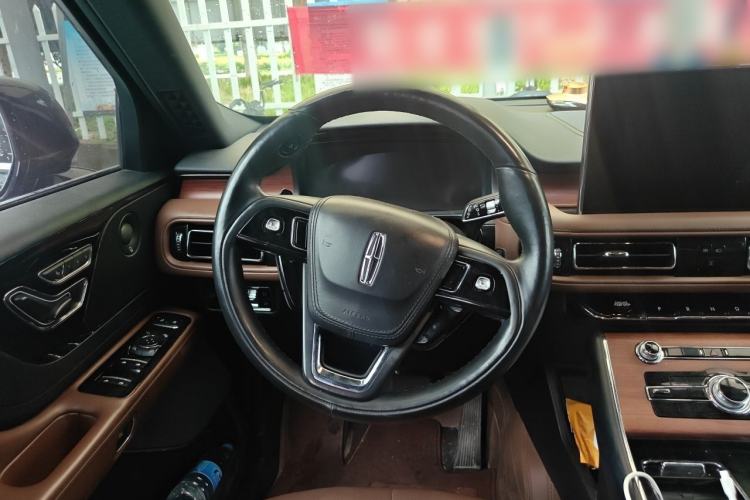 Used Lincoln Aviator 2023 3.0T V6 Four-Wheel Drive Luxury Cruise Version Six Seats Steering Wheel