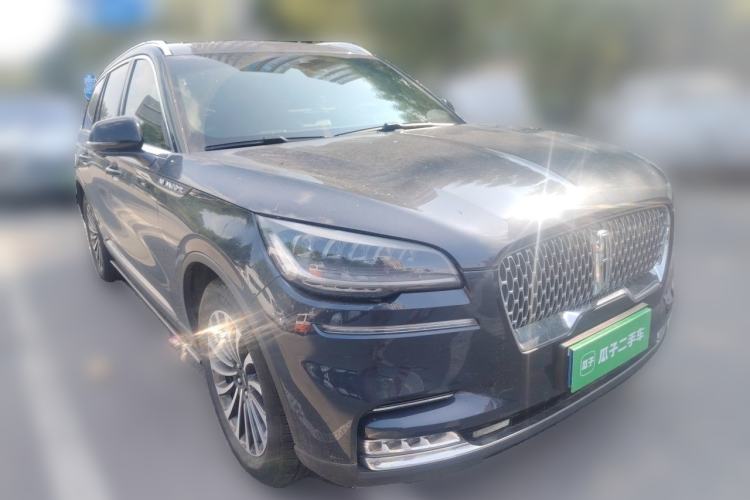 Used Lincoln Aviator 2023 3.0T V6 All-Wheel-Drive Zunya Cruise Version Six Seats Front Right 45 Deg