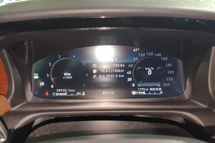 Used Lincoln Aviator 2023 3.0T V6 All-Wheel-Drive Zunya Cruise Version Six Seats Instrument Cluster