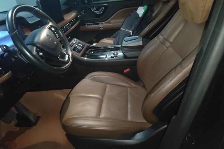 Used Lincoln Aviator 2023 3.0T V6 All-Wheel-Drive Zunya Cruise Version Six Seats Left Front Seat