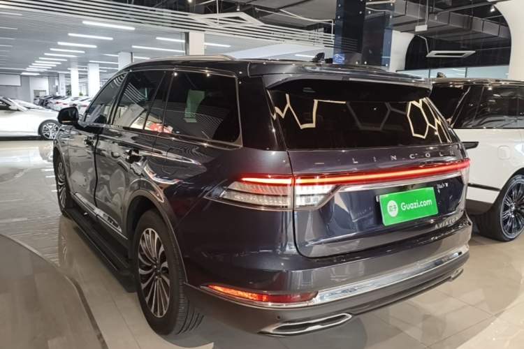 Used Lincoln Aviator 2023 3.0T V6 All-Wheel-Drive Zunya Cruise Version Six Seats Rear Left 45 Deg