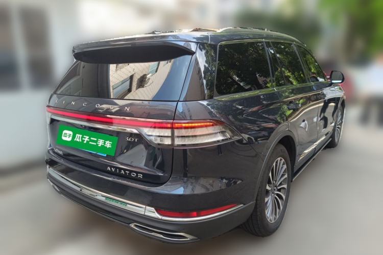 Used Lincoln Aviator 2023 3.0T V6 All-Wheel-Drive Zunya Cruise Version Six Seats Rear Right 45 Deg