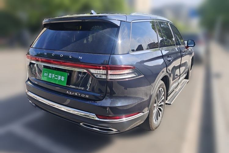 Used Lincoln Aviator 2023 3.0T V6 All-Wheel-Drive Zunya Cruise Version Six Seats Rear Right 45 Deg