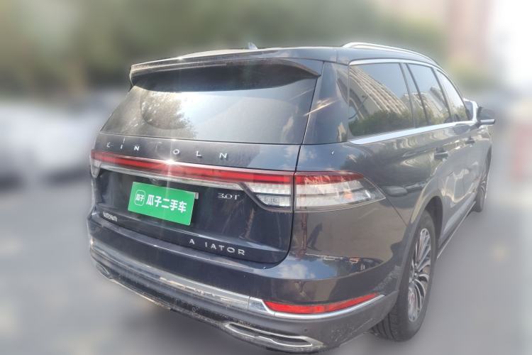 Used Lincoln Aviator 2023 3.0T V6 All-Wheel-Drive Zunya Cruise Version Six Seats Rear Right 45 Deg