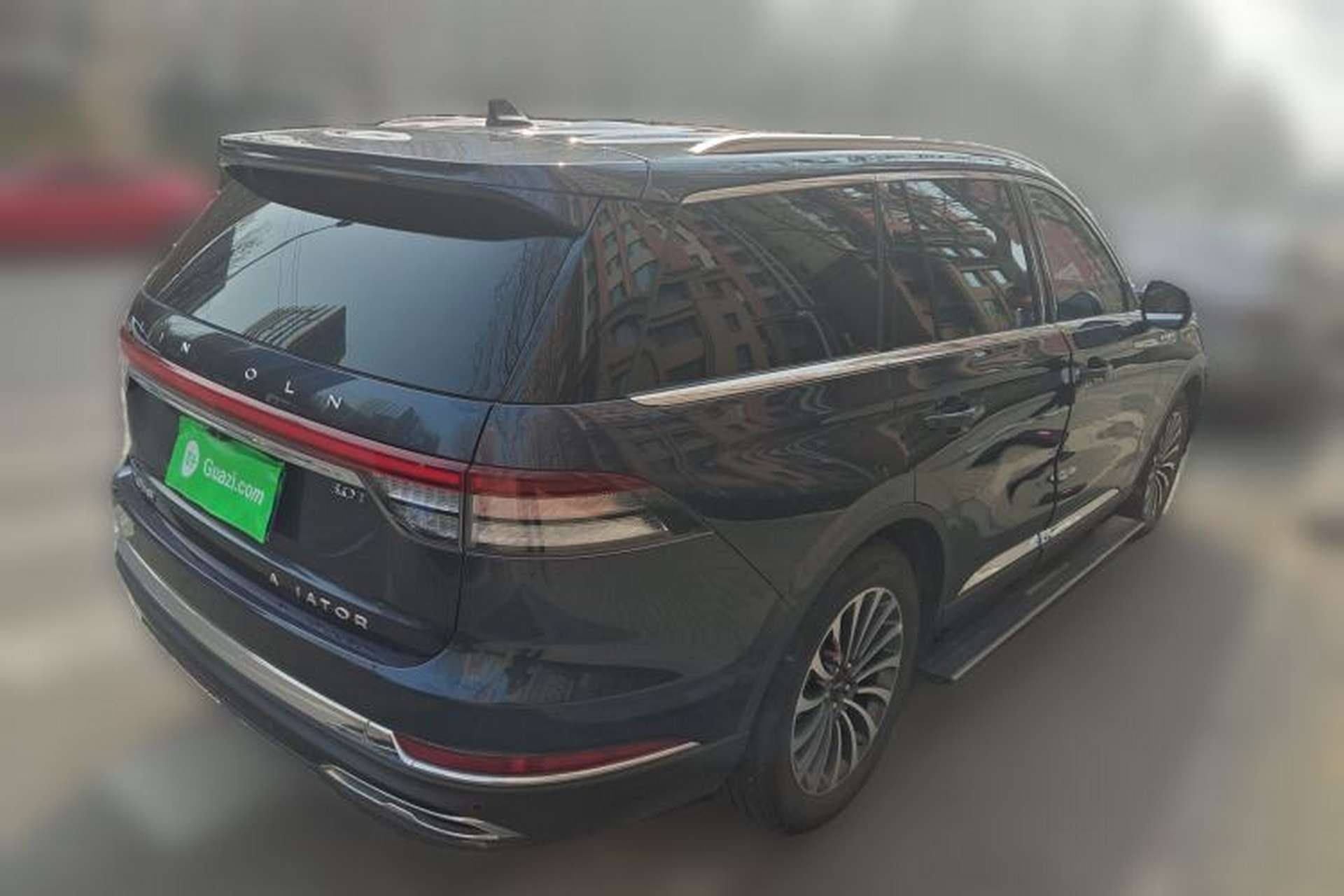 Used Lincoln Aviator 2023 3.0T V6 All-Wheel-Drive Zunya Cruise Version Six Seats Rear Right 45 Deg