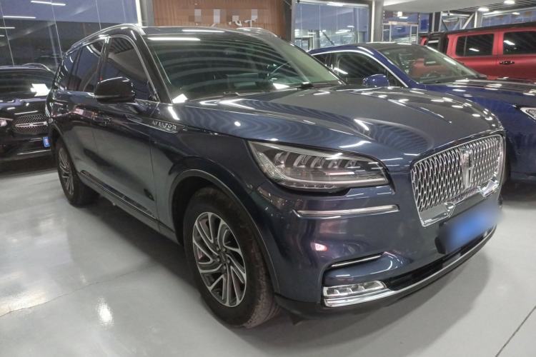 Used Lincoln Aviator 2023 3.0T V6 Four-Wheel Drive Luxury Cruise Version Six Seats Front Right 45 Deg