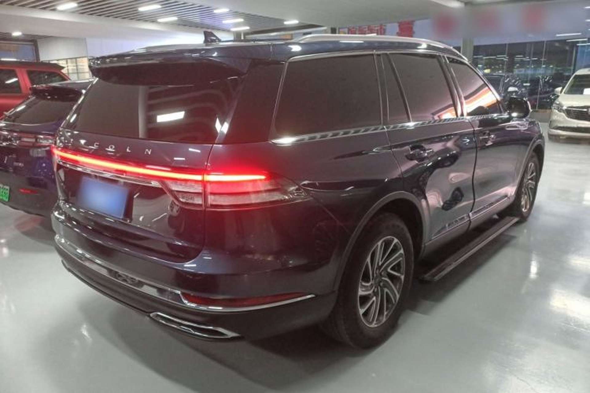 Used Lincoln Aviator 2023 3.0T V6 Four-Wheel Drive Luxury Cruise Version Six Seats Rear Right 45 Deg