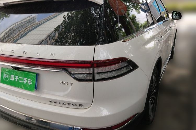 Used Lincoln Aviator 2023 3.0T V6 All-Wheel Drive Zunya Cruise Version 7 Seats Rear Right 45 Deg