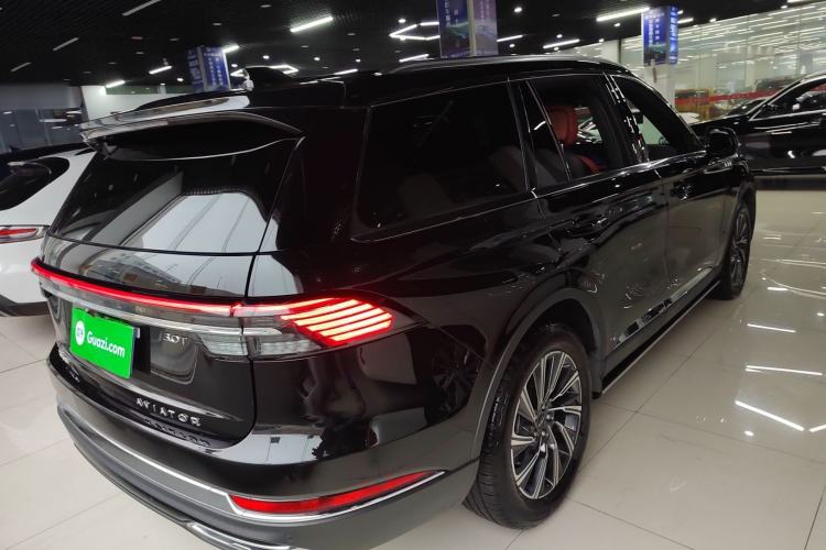 Used Lincoln Aviator 2024 3.0T V6 All-Wheel-Drive Elegance Edition Six Seats Rear Right 45 Deg