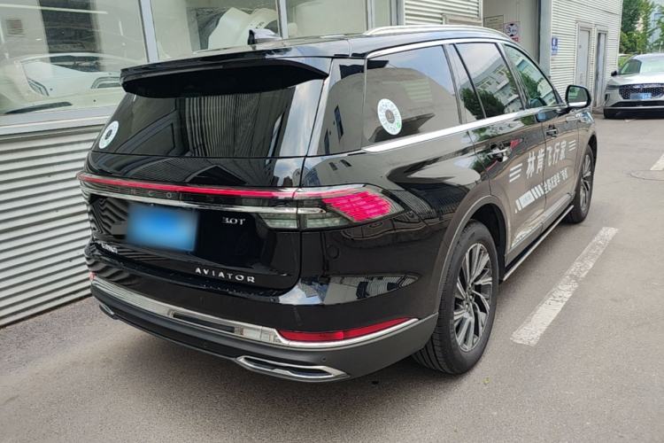 Used Lincoln Aviator 2024 3.0T V6 All-Wheel-Drive Elegance Edition Six Seats Rear Right 45 Deg