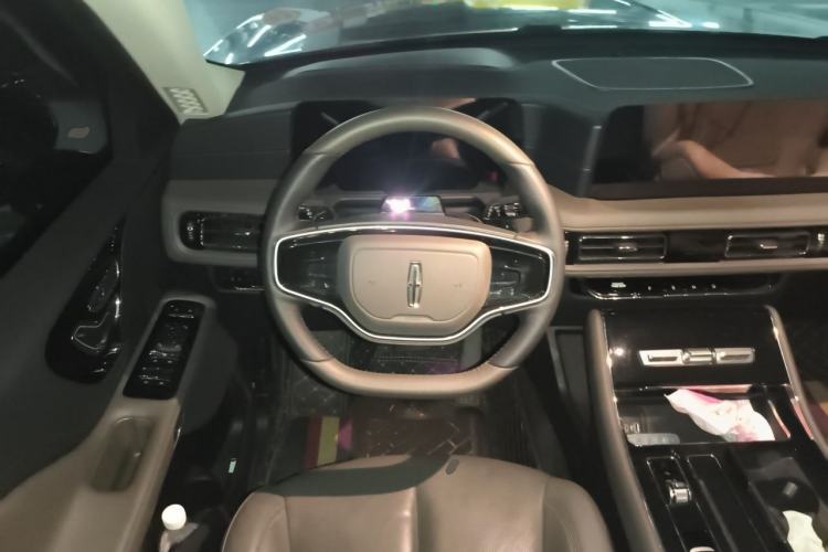 Used Lincoln Aviator 2024 3.0T V6 Four-Wheel Drive Elegant Edition 7 Seats Steering Wheel