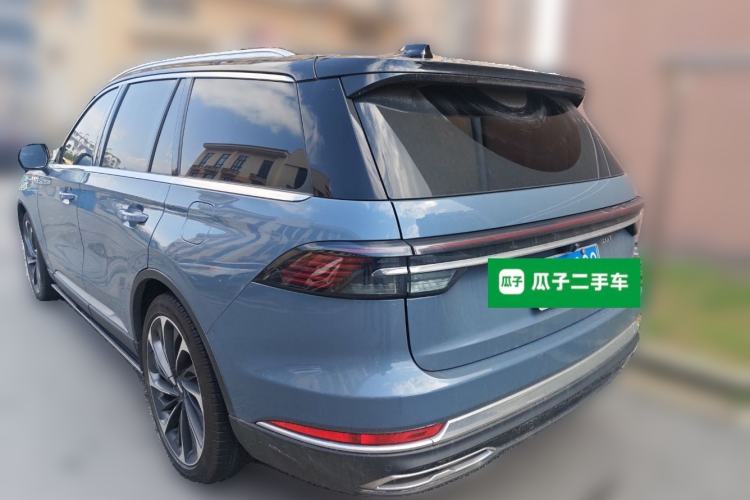 Used Lincoln Aviator 2024 3.0T V6 All-Wheel-Drive Luxury Edition Six Seats Rear Left 45 Deg