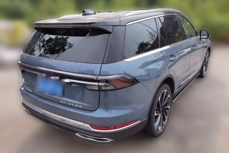Used Lincoln Aviator 2024 3.0T V6 All-Wheel-Drive Luxury Edition Six Seats Rear Right 45 Deg
