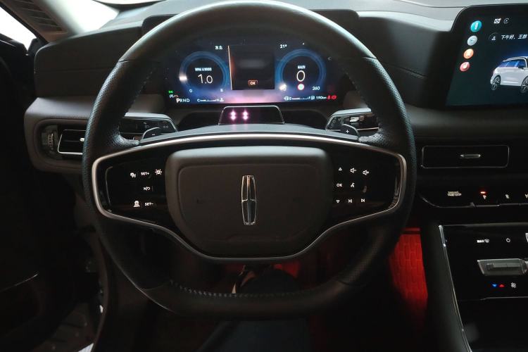 Used Lincoln Aviator 2024 3.0T V6 All-Wheel-Drive Luxury Edition Six Seats Steering Wheel