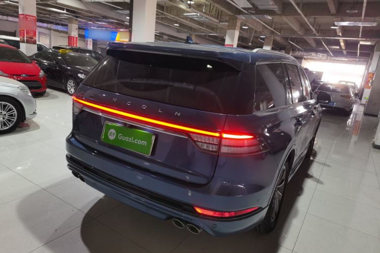 Used Lincoln Aviator New Energy 2020 3.0T V6 All-Wheel-Drive High-Performance Plug-in Hybrid Rear Right 45 Deg