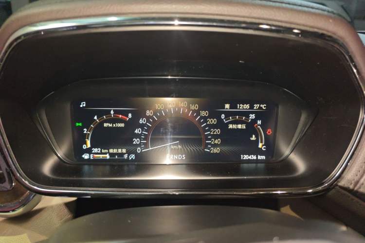 Used Lincoln Continental 2017 2.0T Two-Wheel Drive Deluxe Edition Instrument Cluster