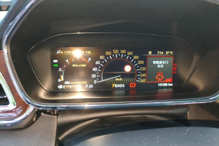 Used Lincoln Continental 2017 2.0T Two-Wheel-Drive Luxury Edition Instrument Cluster