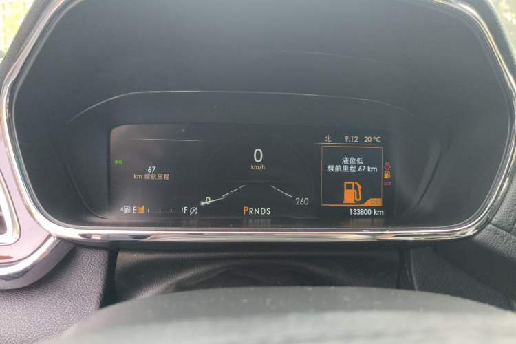 Used Lincoln Continental 2017 2.0T Two-Wheel Drive Prestige Edition Instrument Cluster