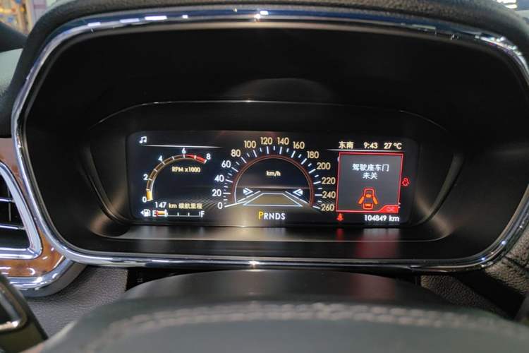 Used Lincoln Continental 2017 3.0T Four-Wheel Drive Prestige Edition Instrument Cluster